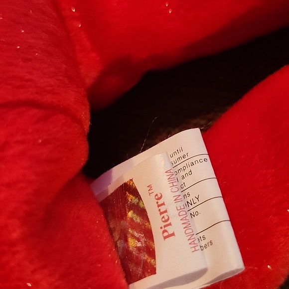 Set of 3 Ty Beanie Babies, Bearon Pierre and Maple - Picture 9 of 16